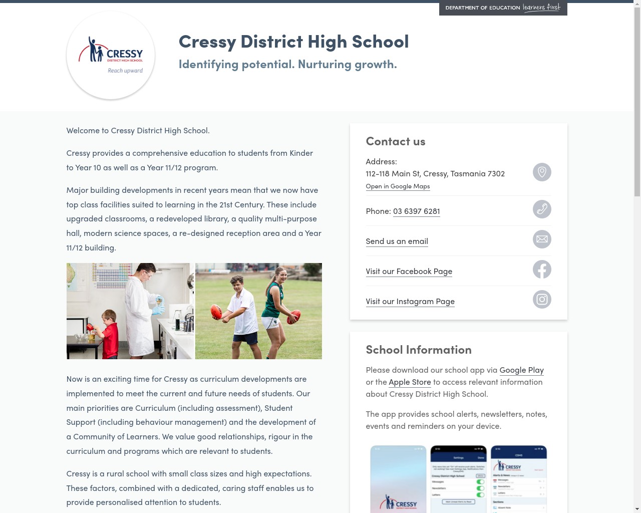 Cressy District High School