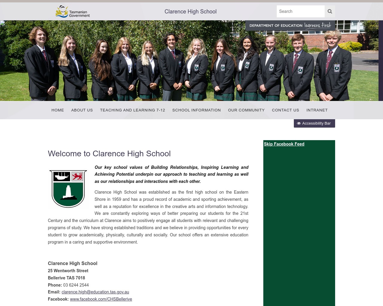 Clarence High School