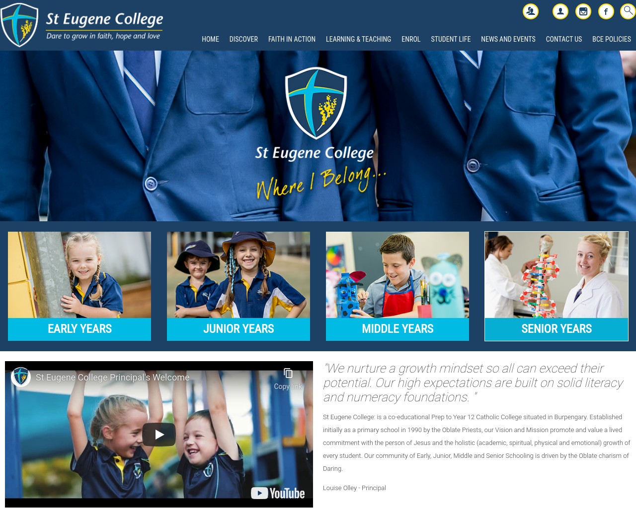 St Eugene College