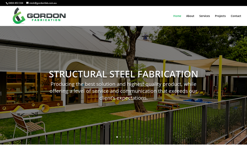 Gordon Fabrication