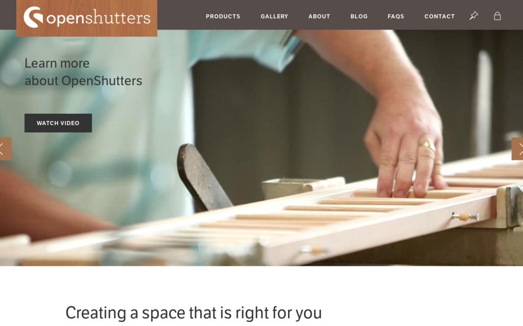 Open Shutters
